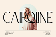 Cairoline, a Sans Serif Font by Muksal Creative (Thumbnail 1 of 10)