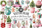 Grandmillenial Pastel Christmas PNG, an Illustration by Designking (Thumbnail 1 of 4)