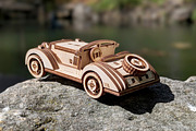 Small Sport Car - Laser Cut File, an Object Graphic by VectorPainter (Thumbnail 7 of 18)