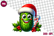 Christmas Pickles Clipart Bundle, a Decorative Illustration by taramija (Thumbnail 16 of 26)