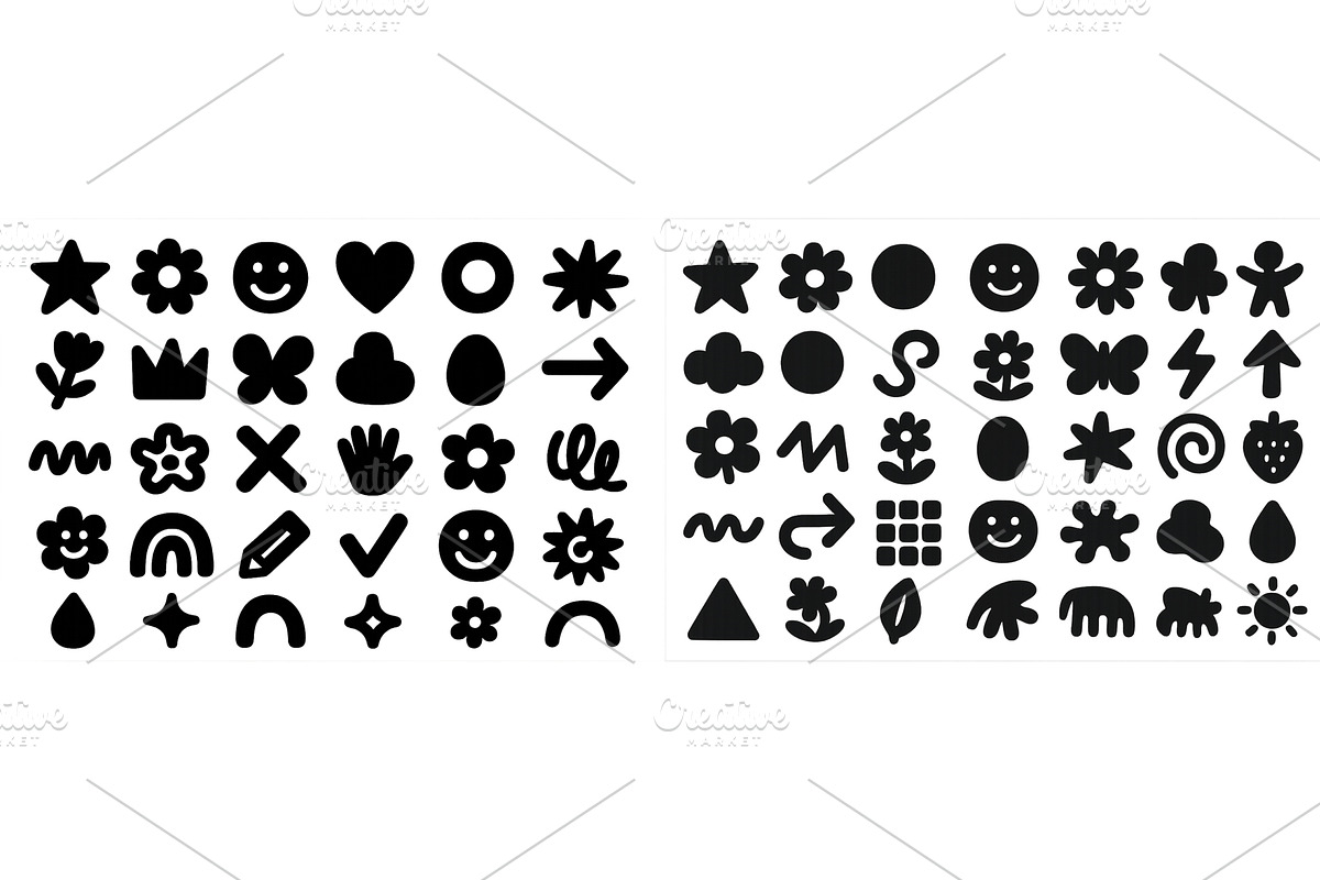 Colorful pattern of unique shapes, an Illustration by ZinetroN