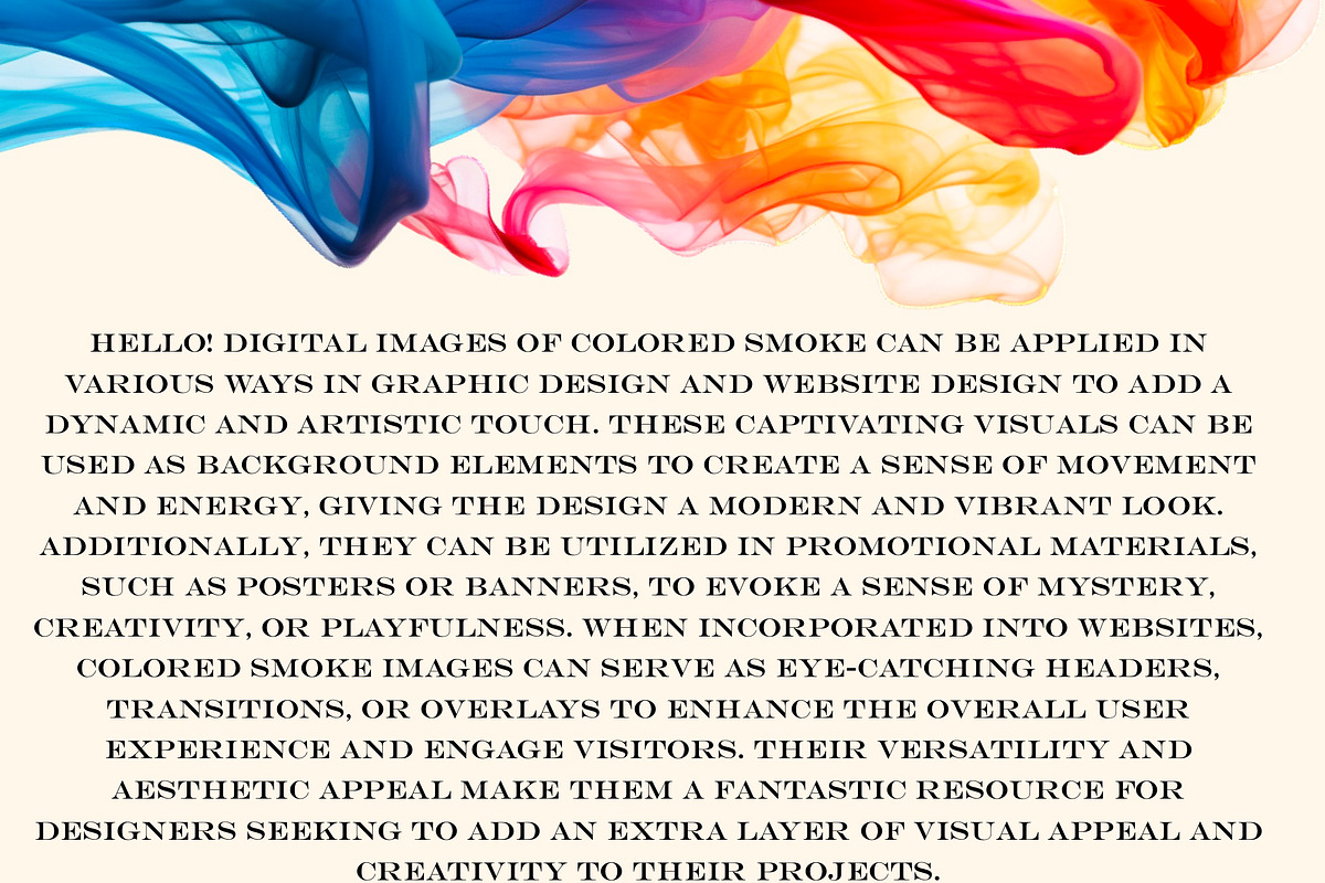 Colored smoke  Watercolor clipart, an Object Illustration by Hello My Print (Photo 13 of 13)