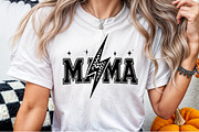 Mama Lightning Bolt, Mother's Day SV, an Illustration by Sublimation Artist (Thumbnail 4 of 9)