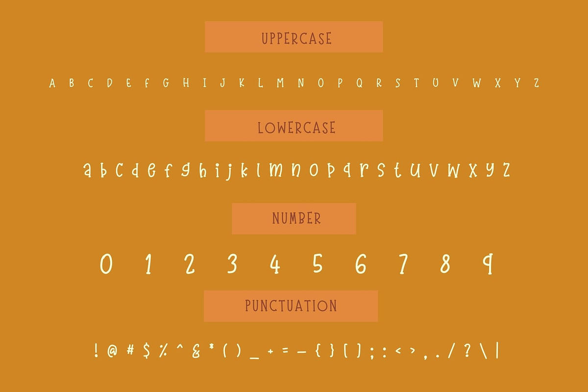 Mohammed is a cute handwritten font, a Handwritten Font by Brown Cupple (Photo 5 of 6)