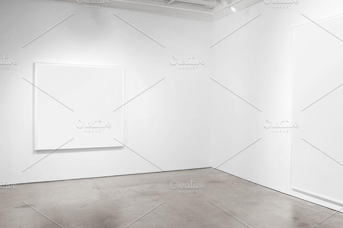 Gallery Exhibition Mockup - 04, a Print Template by Formelier (Photo 4 of 4)