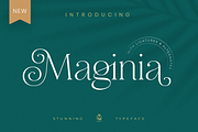 Maginia Font, a Serif Font by Digitype Studio (Thumbnail 1 of 10)