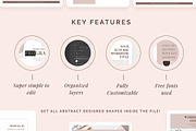 INSTAGRAM E-COURSE FOR COACH, a Social Media Template by Typography Prime (Thumbnail 3 of 11)