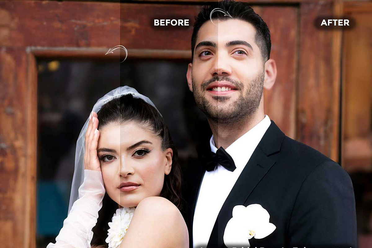 20 Wedding Photography Ps Action, an Action Add-On by Studio Retouch (Photo 3 of 45)