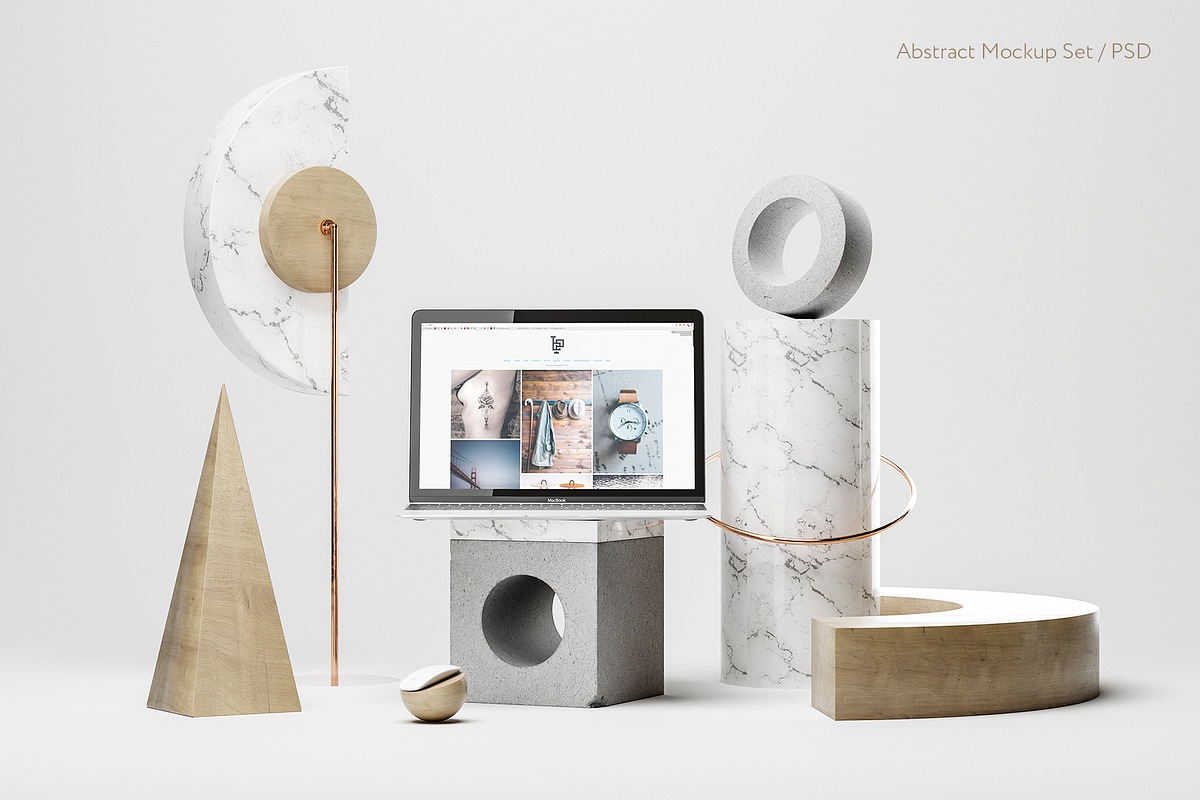 Abstract Mockup Set, a Mac Mockup by Best Pixels™ (Photo 8 of 10)