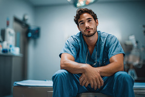 Calm healthcare professional, a Photo by Beautiful things