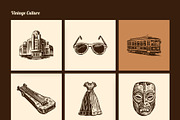 Vintage Cultures and Civilization, a Person Illustration by Creative Stall (Thumbnail 15 of 33)