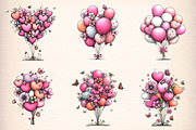 Whimsical Birthday Balloon Graphics, an Illustration by Digital Artistic99 (Thumbnail 4 of 11)