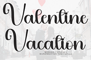 Valentine Vacation, a Font by FreshTypeINK (Thumbnail 1 of 8)