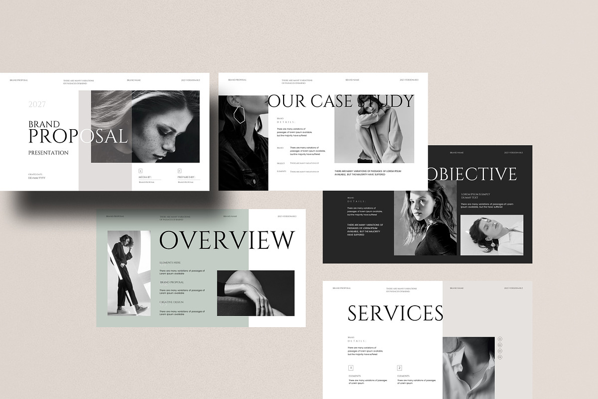 Brand Proposal Template preview 3