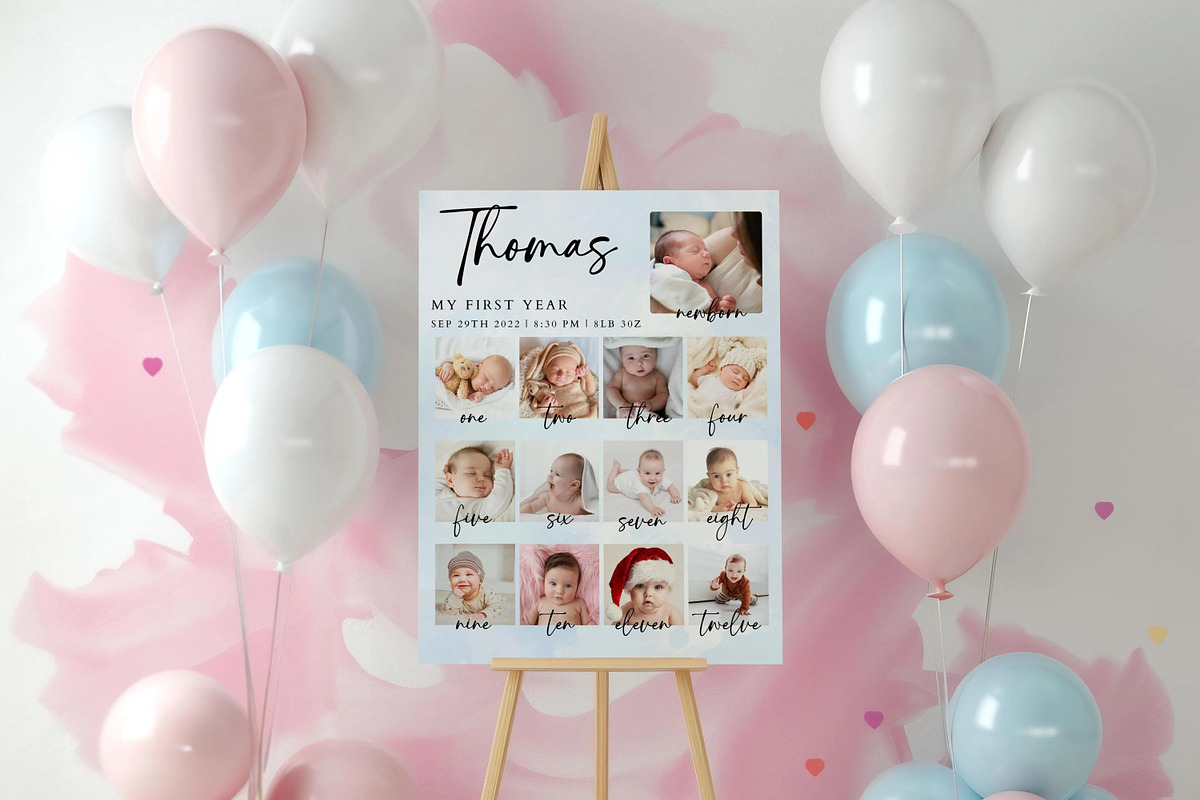 Milestone Birthday Sign Template, a Poster Template by LucaTheme (Photo 2 of 5)