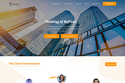 startups,car, relstate landing pages, a Design Template by RayeesKhan (Thumbnail 4 of 5)