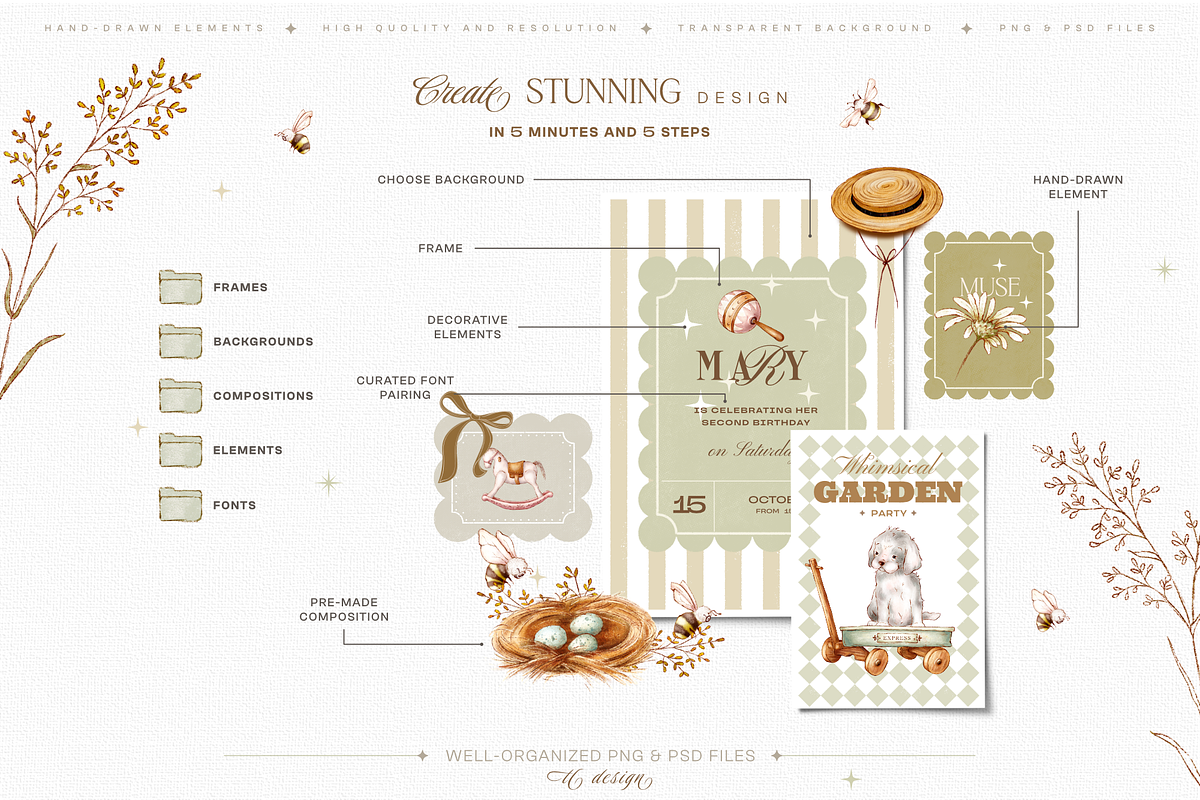 Four Seasons Animals Bundle, an Animal Illustration by TL Design (Photo 22 of 27)