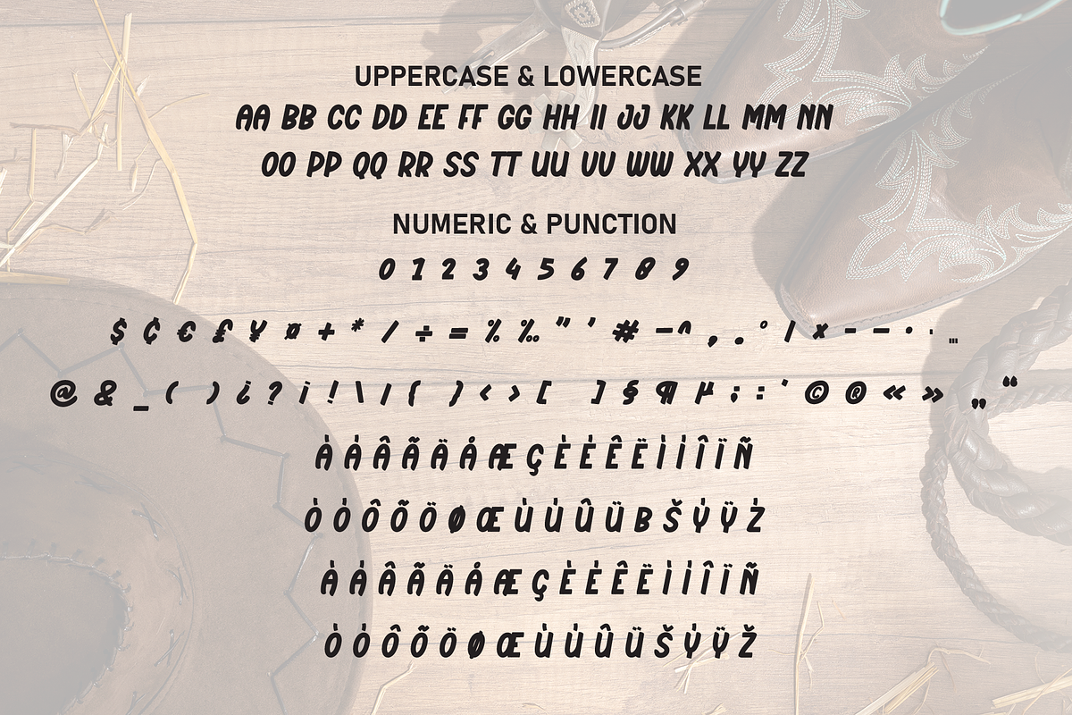Summer Cowboy | Script Font, a Script Font by Scratchones (Photo 7 of 8)