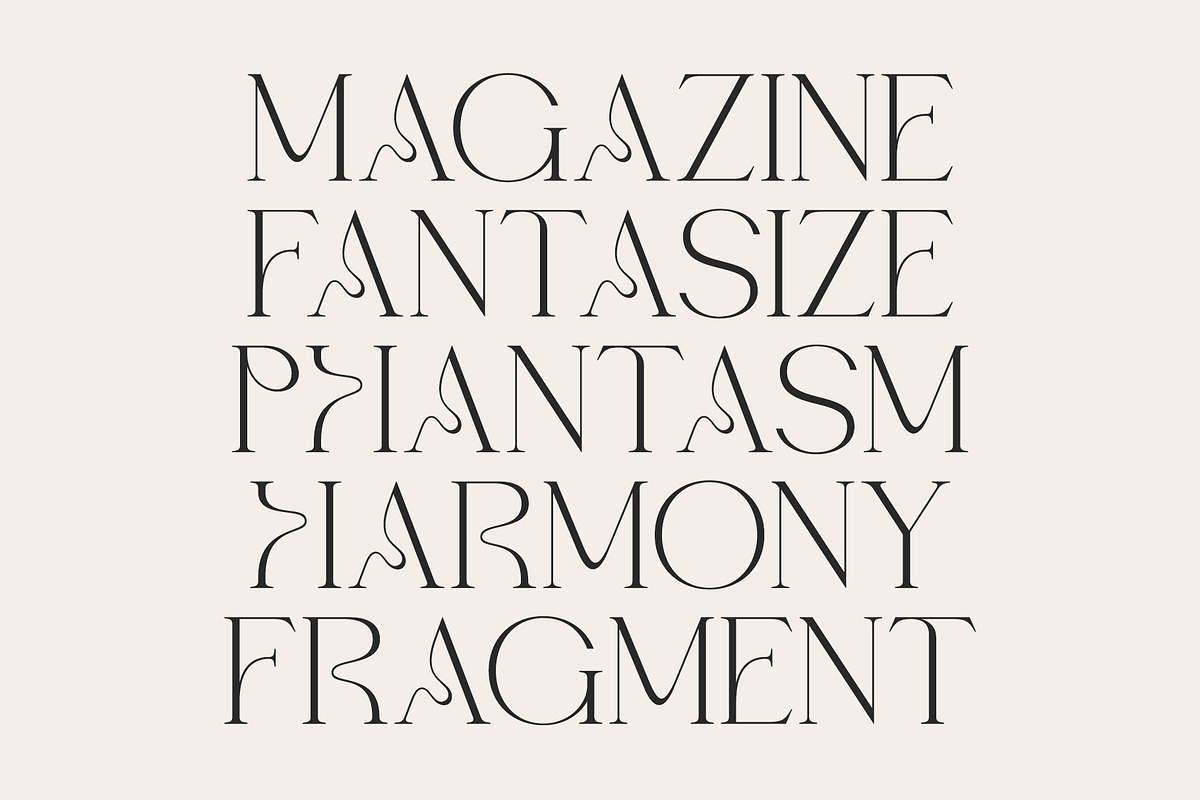 Chairo | Modern Serif Typeface, a Serif Font by Typoraith Co (Photo 9 of 13)