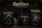 Blackthorn, a Blackletter Font by Wow Magic (Thumbnail 2 of 4)