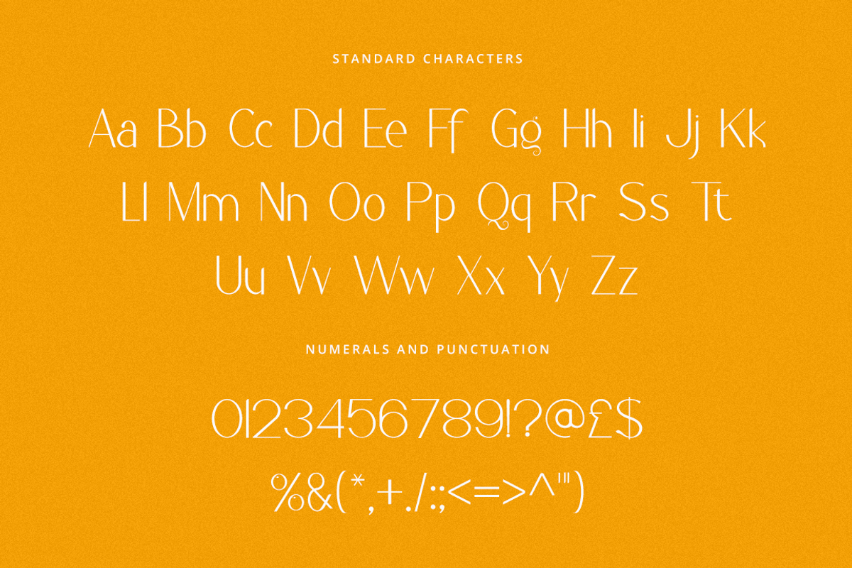 Quicklight - Advertisement Font, a Sans Serif Font by RockboyStd (Photo 9 of 12)
