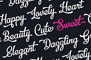Bellico Typeface +Bonus Pack, a Script Font by seventhimperium (Thumbnail 4 of 5)