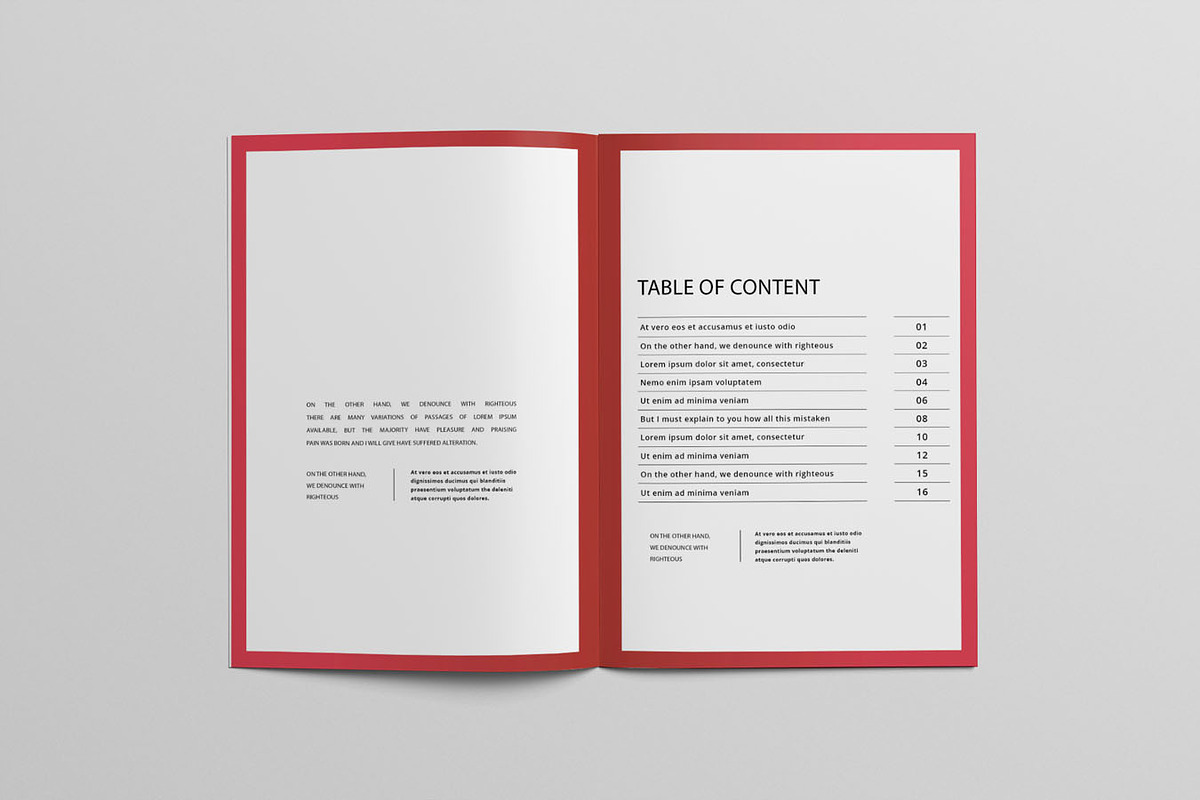 Company Profile Template WORD & INDD, a Brochure Template by Taiffco (Photo 7 of 8)