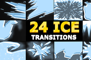 Ice Transitions DaVinci Resolve