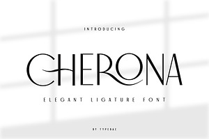 Cherona – Elegant Stylish Font