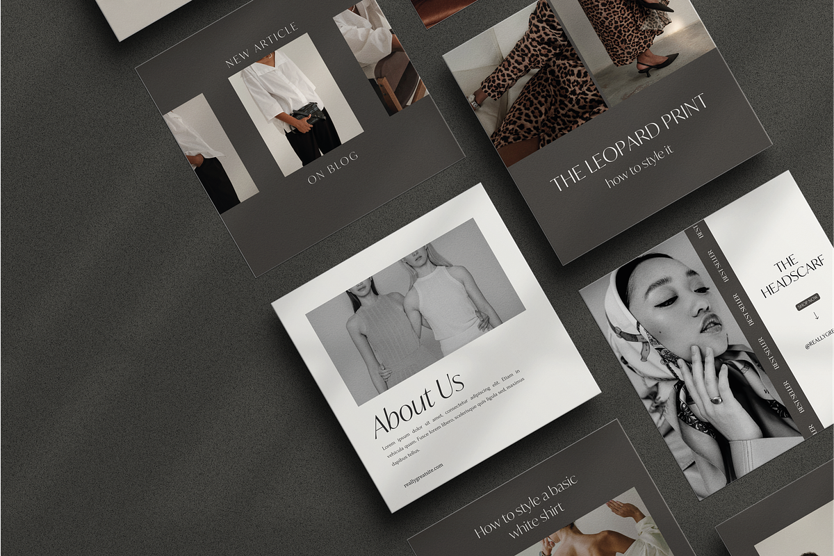 MODA - Instagram Templates for Canva, a Social Media Template by EnvolAgency (Photo 4 of 7)