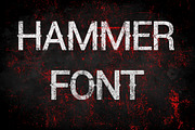Hammer Font - Vintage Display Font, a Font by vladocar (Thumbnail 1 of 5)