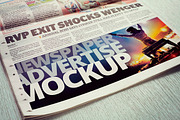 Newspaper Advertise Mockup, a Print Template by 2dsight (Thumbnail 9 of 11)