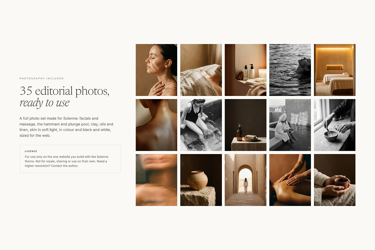 Solenne Spa & Beauty WordPress Theme, a WordPress Template by Tomasz Ganclerz (Photo 6 of 19)