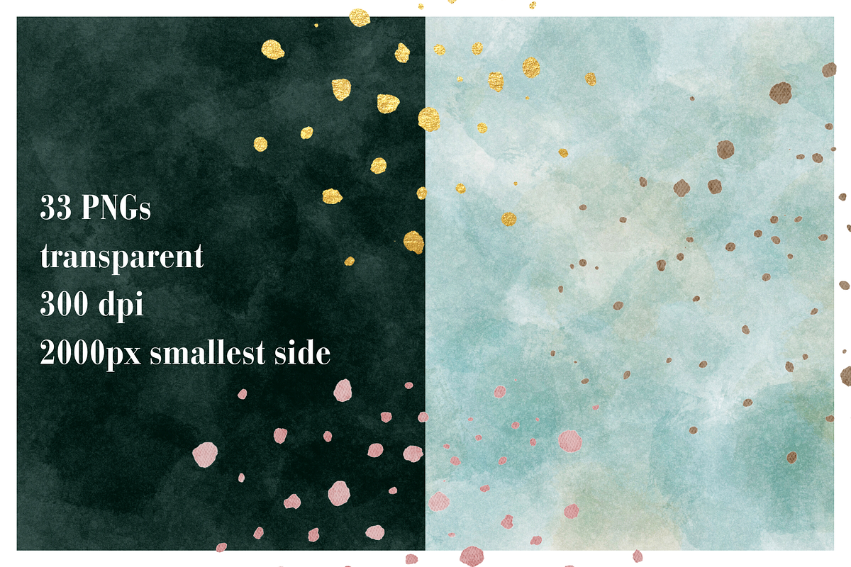 Watercolor splatter PNG, a Texture Graphic by Kat Anti (Photo 3 of 3)