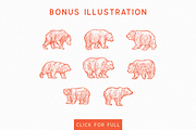 Thirdlone Font Duo & Vector Pack, a Sans Serif Font by Letterhend Studio (Thumbnail 12 of 13)