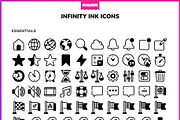 2100+ Infinity Ink icons, a Solid Icon by Icojam store (Thumbnail 7 of 12)