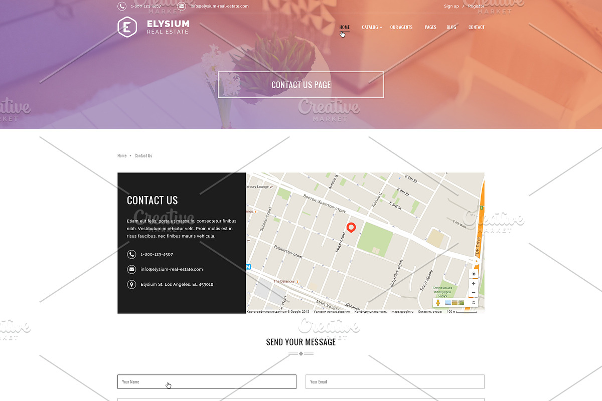 Elysium - Real Estate PSD Template, a Websites & App Template by ArtStyles (Photo 22 of 29)