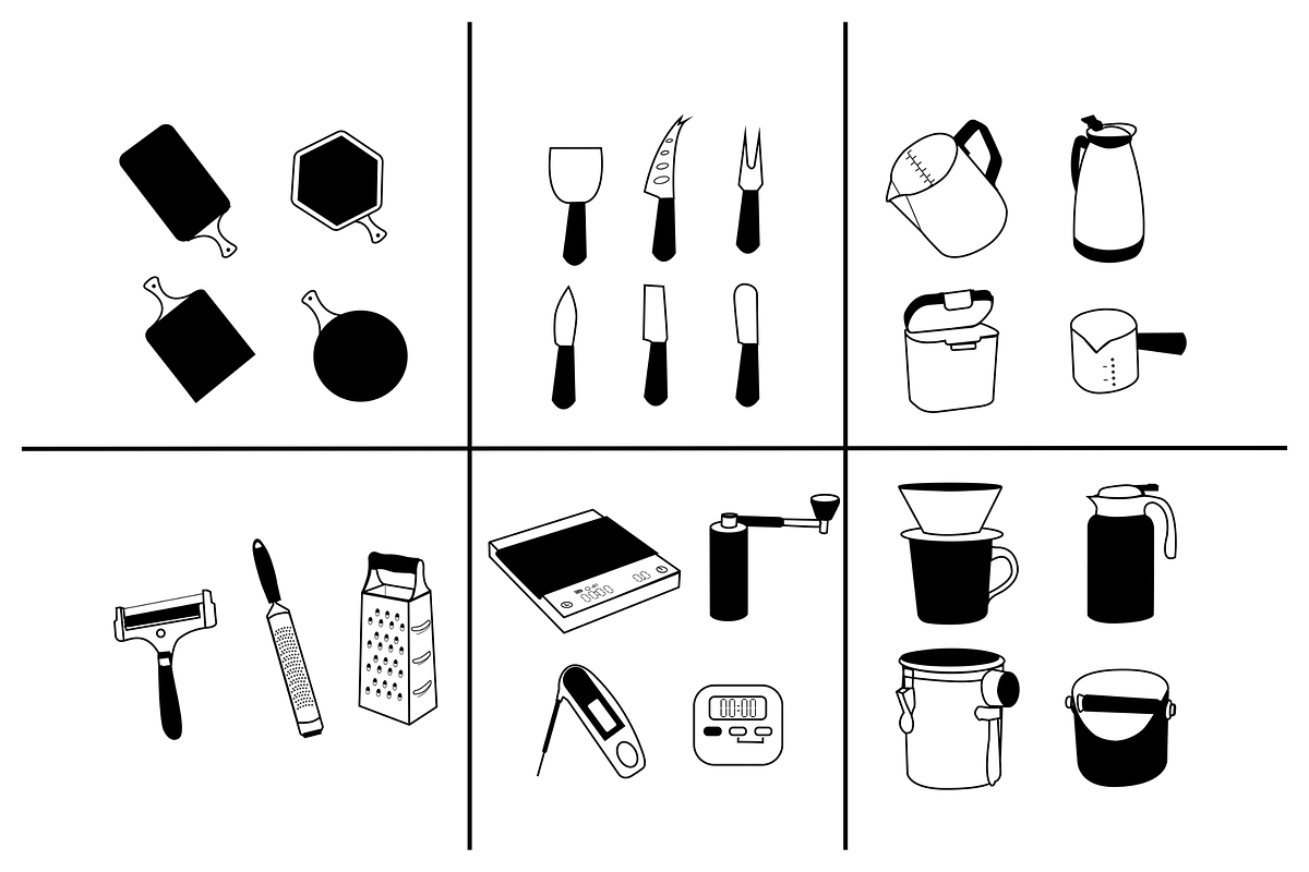 150+ Cookware Illustrations, a Food Illustration by The Journey Atelier (Photo 2 of 11)