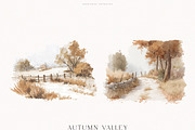 Autumn Valley Collection, a Seasonal Illustration by PeDe Designs (Thumbnail 19 of 34)