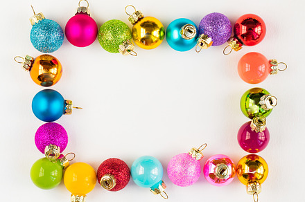Christmas ornament bauble mockup containing christmas, merry, and happy