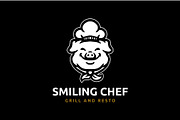 smile pig chef mascot logo, a Branding & Logo Template by Vinsvectory (Thumbnail 3 of 3)