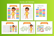 My Body Parts. Educational Flashcard, an Education Illustration by Valin Malin (Thumbnail 2 of 7)
