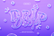 Vibrant Bubble Glass Text Effect, a Layer Style Add-On by Svaha Graphic Studio (Thumbnail 1 of 4)