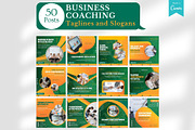 520 Business Coaching Canva Template, a Social Media Template by Viral Content Design (Thumbnail 2 of 17)