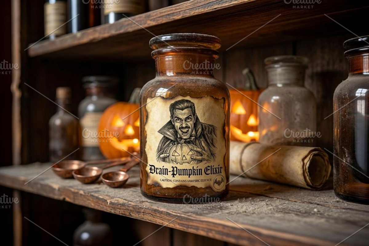 Fanged Fright | Stock Photo, a Holiday Photo by Aura Canyon HQ (Photo 6 of 6)