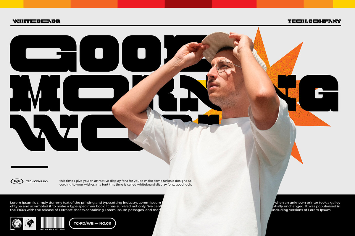 WHITEBEARD DISPLAY, a Font by Tegh co. (Photo 10 of 12)