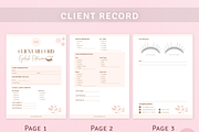 Eyelash Extension Forms Bundle, a Templates & Theme by MondaySpark (Thumbnail 5 of 11)