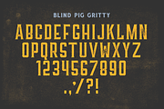 Blind Pig Display Font, a Serif Font by Scout Studio (Thumbnail 2 of 4)