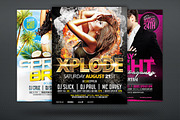 10 Party Flyer Templates + FB Covers, a Flyer Template by Graphicdome (Thumbnail 4 of 5)