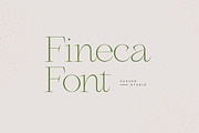 Fineca, a Serif Font by vuuuds (Thumbnail 1 of 10)